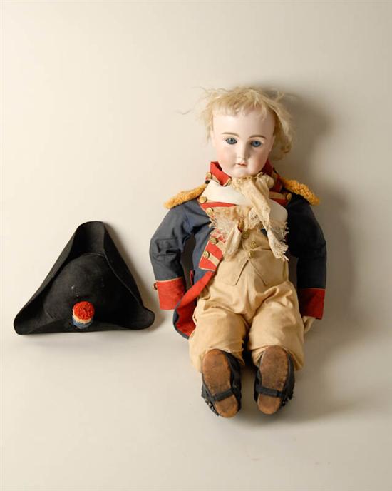 Appraisal: A Kestner German Bisque Head Doll the head only marked