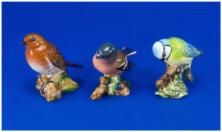 Appraisal: Beswick Figures Birds in total Robin No Chaffinch No Blue