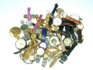 Appraisal: A large collection of ladies gents wristwatches to include by