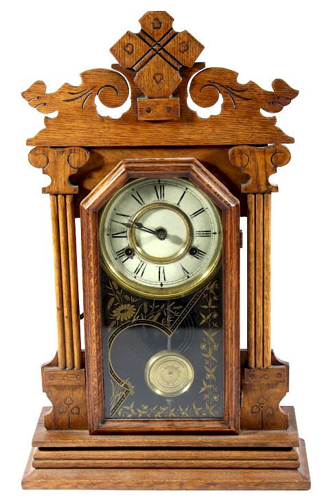 Appraisal: Late s New Haven Day President Mantle Clock Featured in