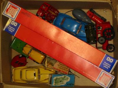 Appraisal: Twelve Minic vehicle and novelty toys tin or plastic construction