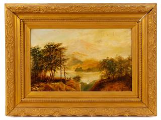 Appraisal: R Murch Loch Ness Scotland Oil on Board R Murch