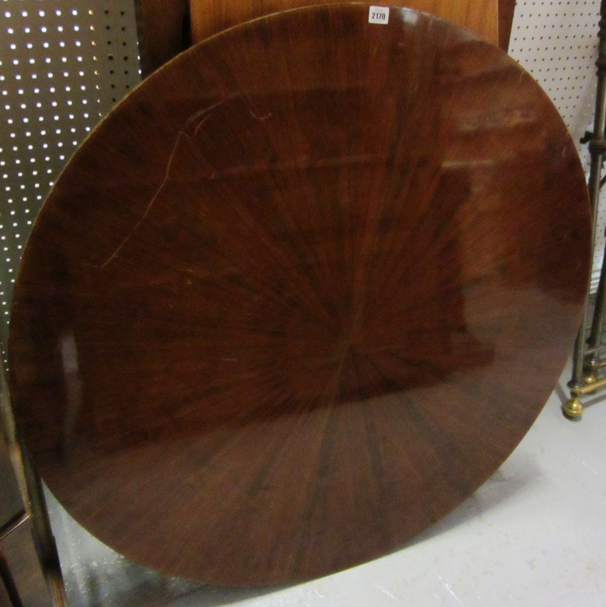 Appraisal: A wooden table top a f