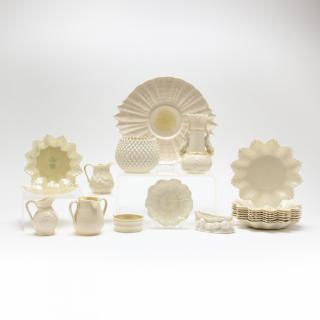 Appraisal: Large Group of Belleek Porcelain mid th century to include