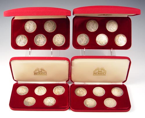 Appraisal: COLLECTION MORGAN SILVER DOLLARS Assorted dates from - many duplicate