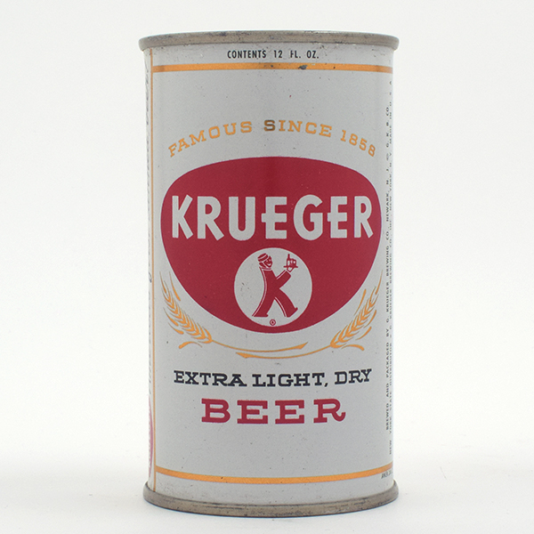 Appraisal: Krueger Beer Flat Top NEAR MINT - Reference USBC -