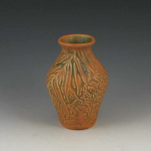 Appraisal: Weller Marvo Vase orange and green ''h excellent condition