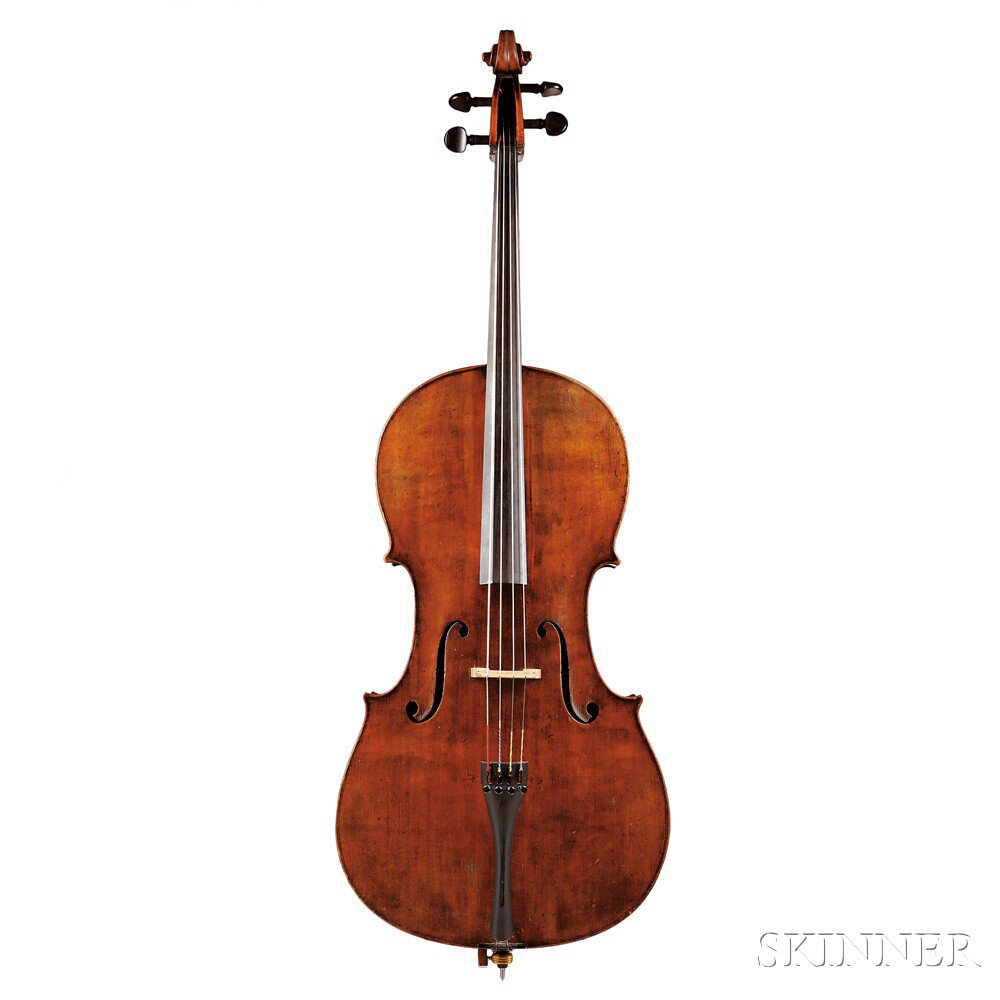 Appraisal: German Violoncello labeled CARLO BERGONZI FECE IN CREMONA ANNO length