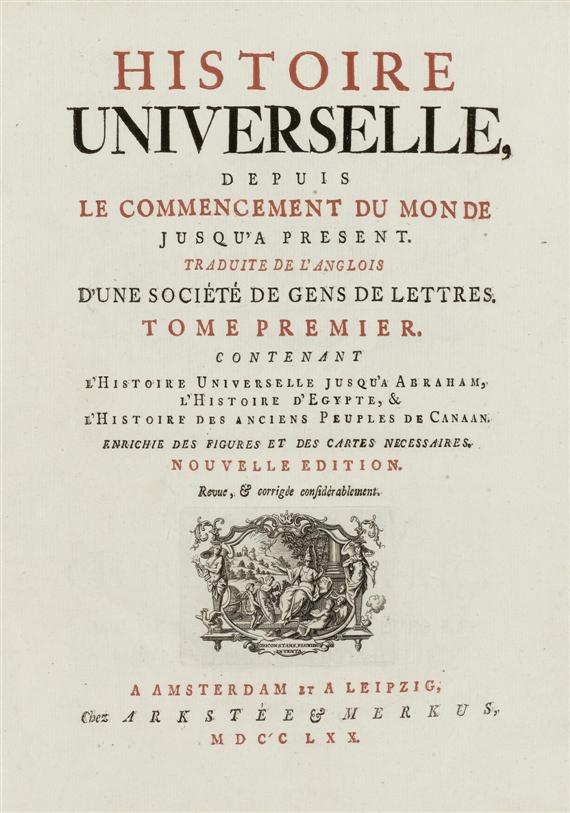 Appraisal: Histoire universelle