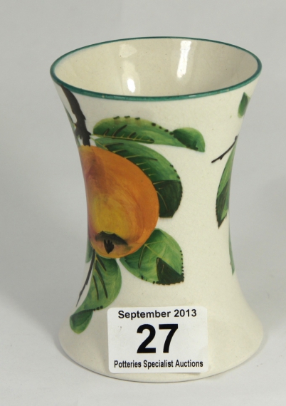 Appraisal: Wemyss Vase decorated with Fruit cm Tall