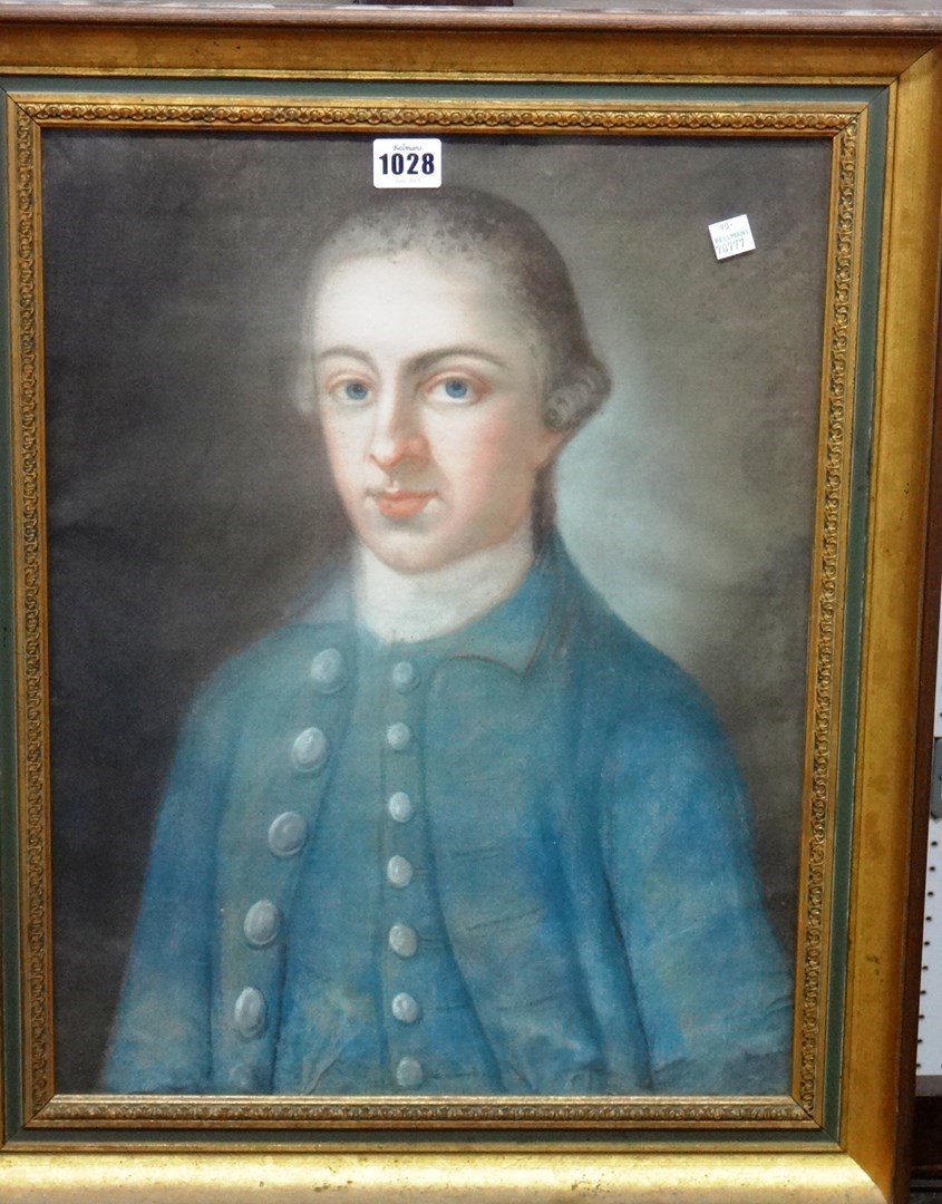 Appraisal: Manner of William Hoare of Bath Portrait of a John