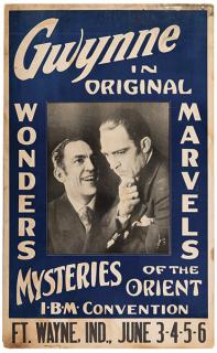 Appraisal: Gwynne Jack Gwynne in Original Wonders Marvels Kenton Scioto Sign