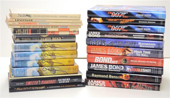 Appraisal: Various Authors Collection of Bond titles from the s to