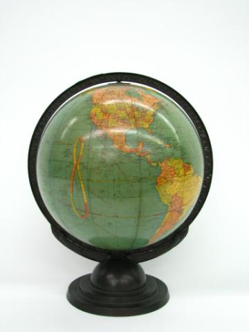 Appraisal: Vintage Desk Globe with Persia instead of Iran with cast