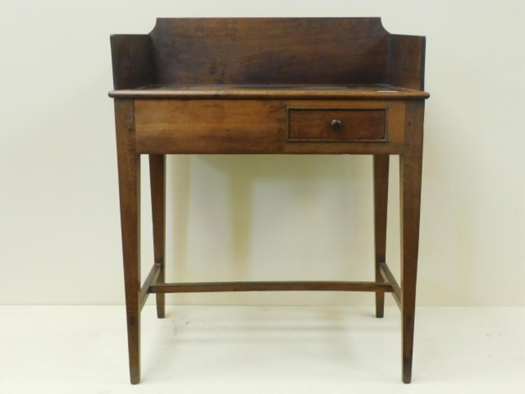 Appraisal: SHAKER WASHSTAND EARLY TH CENTURY MADE OFcherry and walnut dovetailed