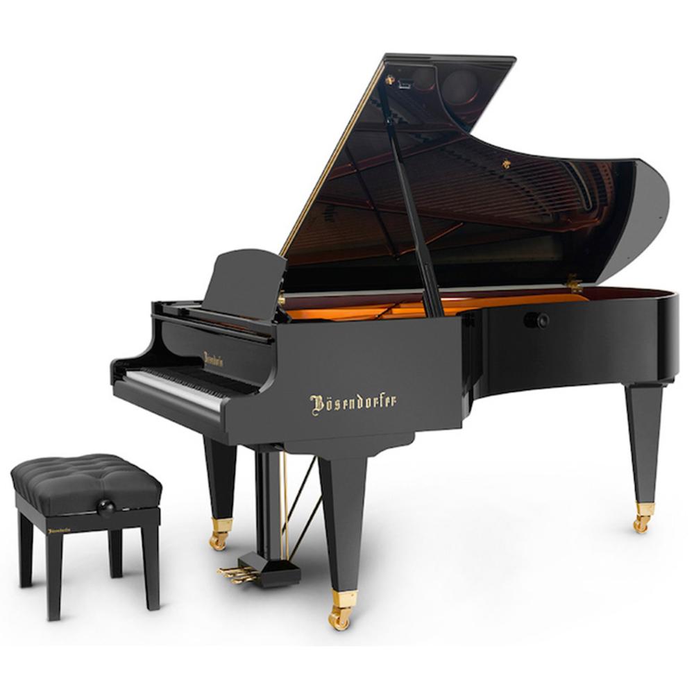 Appraisal: BOSENDORFER GRAND PIANO MODEL SERIAL NO BLACK EBONY FINISH WITH