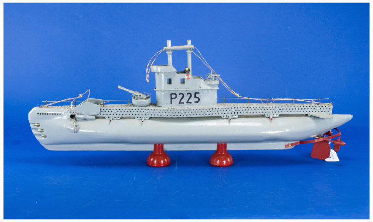 Appraisal: Wooden Model of HM Submarine 'Sea Devil' P HMS Simoom