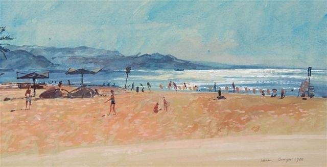 Appraisal: WILLIAM BOWYER British b 'The Beach' signed and dated lower