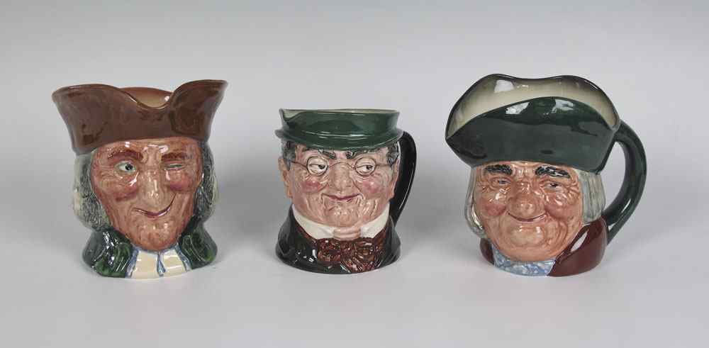 Appraisal: ROYAL DOULTON LARGE CHARACTER JUGS Vicar of Bray '' Toby