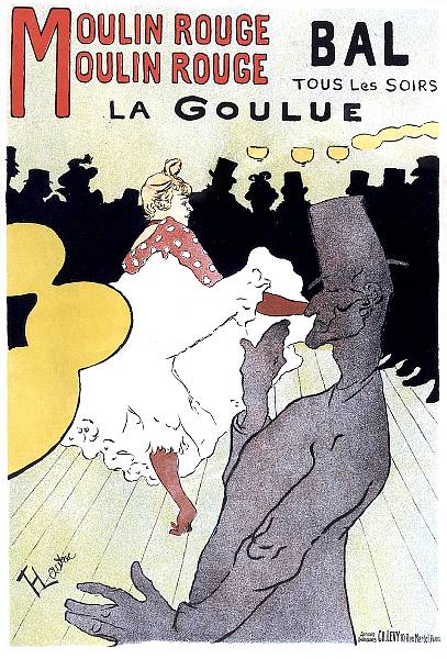 Appraisal: Henri de Toulouse-Lautrec French - Moulin Rouge-La Goulue from Le