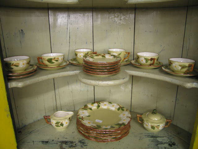 Appraisal: Stangl White Dogwood Dinner Service for pcs appears unused