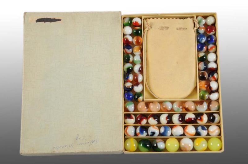 Appraisal: No Boxed Marble Gift Set Description Manufacturer is unknown Appears