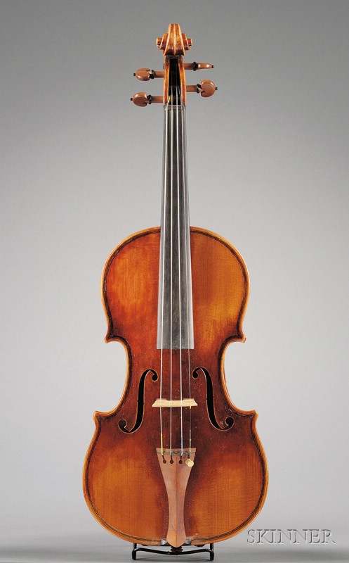 Appraisal: Contemporary French Violin Christophe Landon Paris branded internally C LANDON