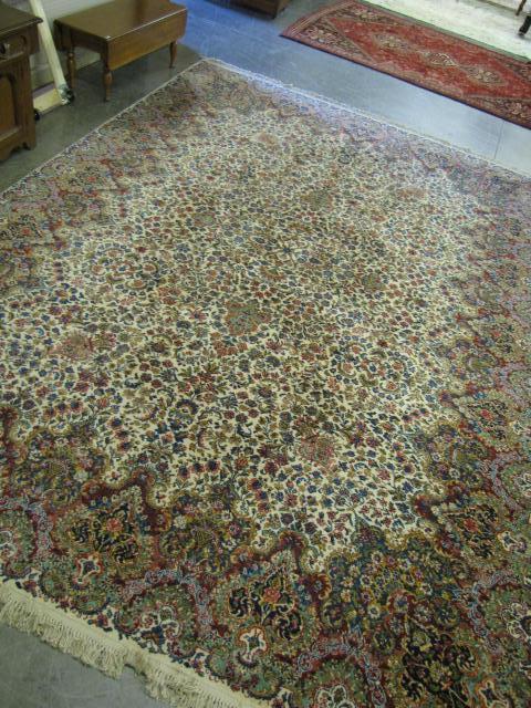 Appraisal: Room Size Karastan rug approximately ' x ' cream field