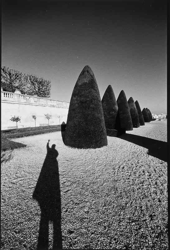 Appraisal: Michael Kenna b Portrait of Atget Gelatin silver print signed