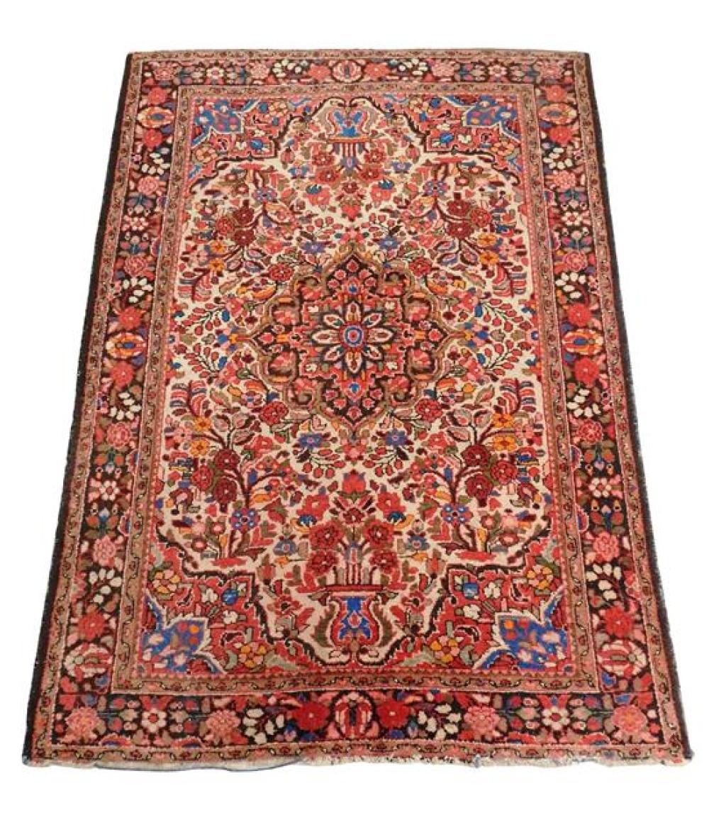 Appraisal: RUG Semi-antique Persian Hammadan ' x ' wool on cotton