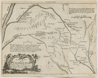 Appraisal: A New Map of the Cherokee Nation th C A