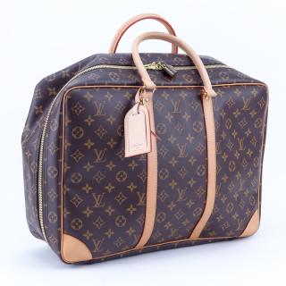 Appraisal: Louis Vuitton Sirius Soft Sided Luggage Monogram canvas natural cowhide