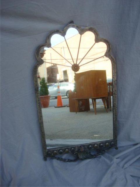 Appraisal: Art Deco Dome Top Mirror From a Tarrytown location Dimensions