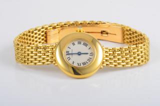 Appraisal: Cartier Gold Lady's Watch Cartier lady's gold watch Signed Cartier