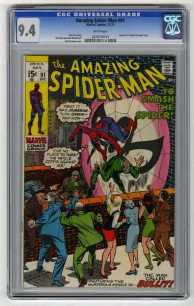 Appraisal: Amazing Spider-Man CGC Marvel Comics Click for full description