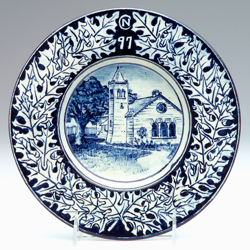 Appraisal: NEWCOMB COLLEGE Early charger painted by S E Bres in