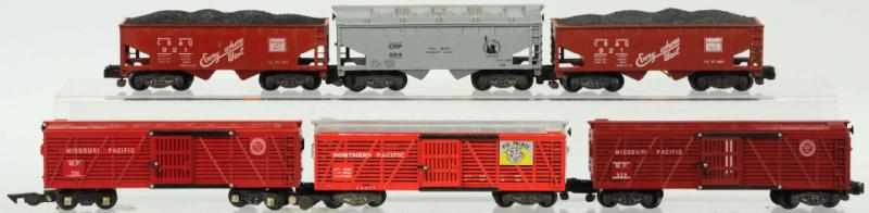 Appraisal: Lot of American Flyer S-Gauge Freight Cars American Various conditions