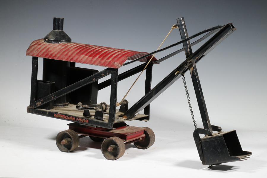 Appraisal: BUDDY L STEEL STEAM SHOVEL TOY Moline Pressed Steel Company