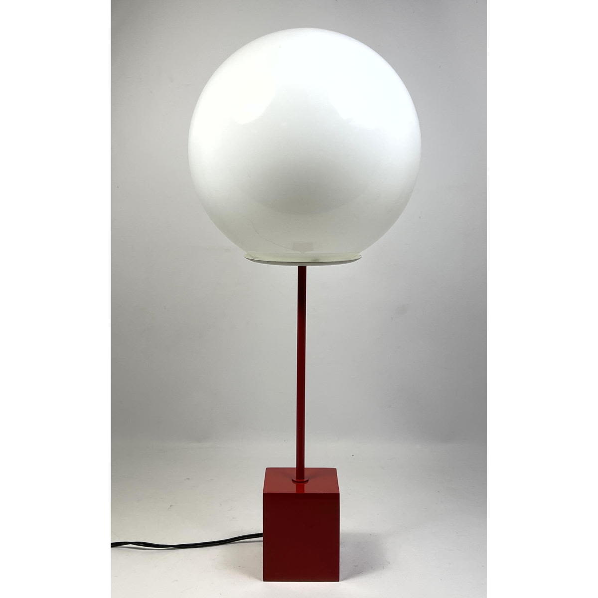 Appraisal: Robert Sonneman lollipop lamp Unmarked Dimensions H inches W inches