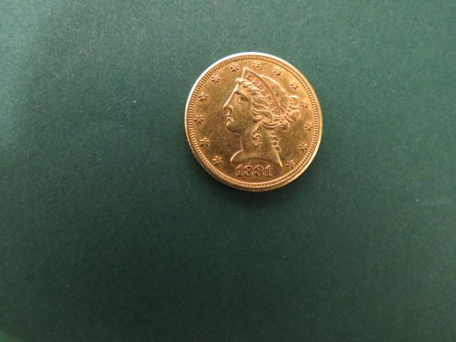 Appraisal: U S Liberty Head Gold Coin choice A U