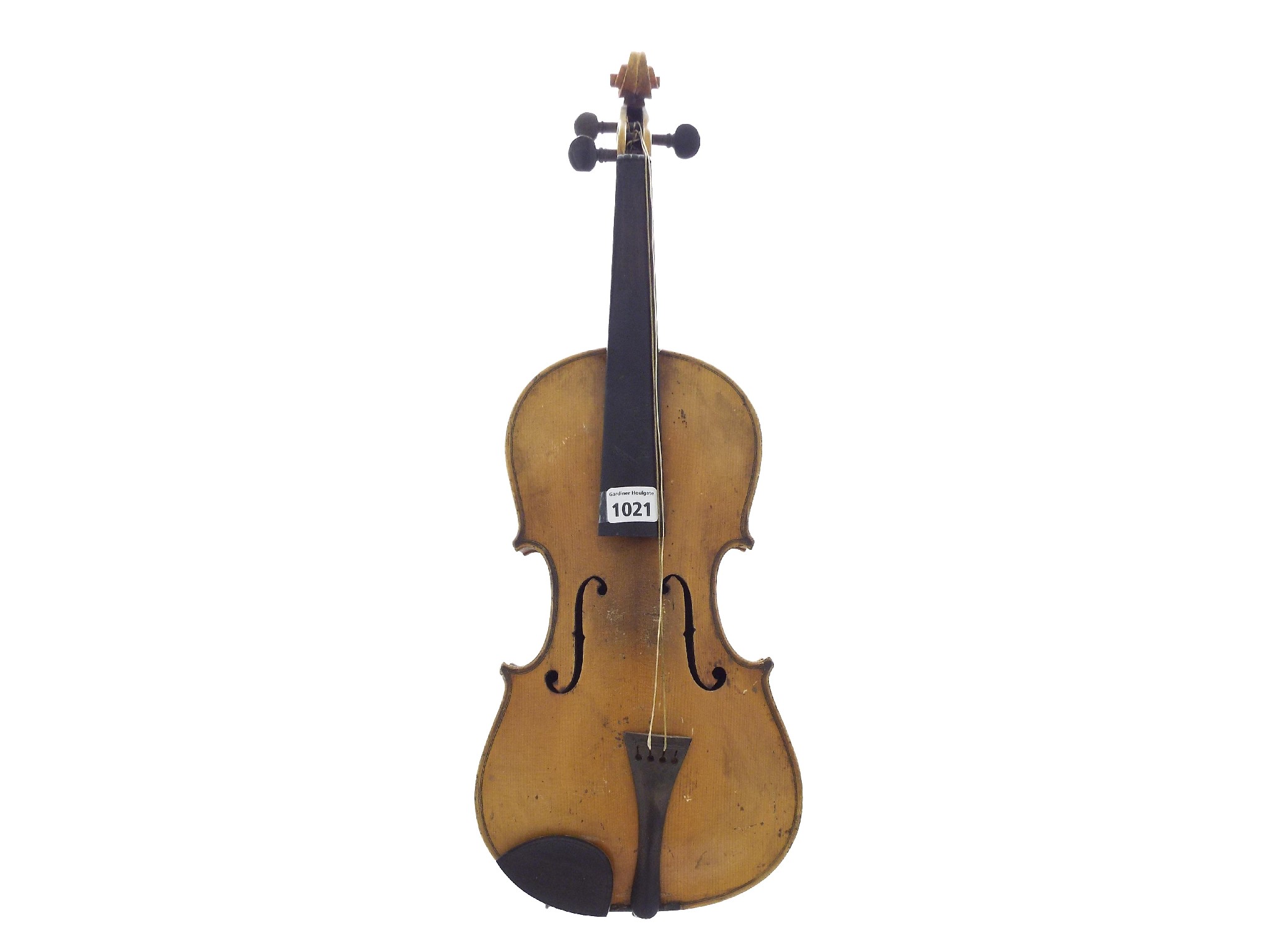 Appraisal: Early th century German violin labelled Jacobus Stainer cm