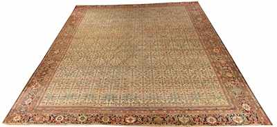 Appraisal: A Palace Size Mahal Estate Carpet Apprx '- x '-