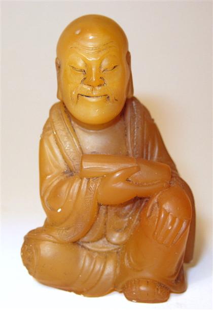 Appraisal: Chinese tianhuang figural carving Qing dynasty