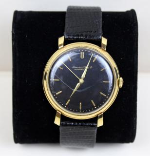 Appraisal: IWC Schaffhausen vintage kt gold watch IWC Schaffhausen vintage kt