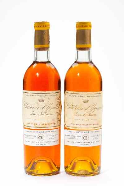 Appraisal: Chateau d'YquemSauternes bottles bn lbsl''This is an outstanding Yquem but