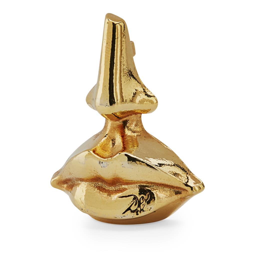 Appraisal: SALVADOR DALI - A surrealist brooch modelled in unmarked yellow