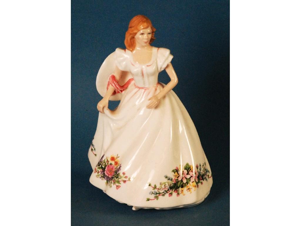 Appraisal: ROYAL DOULTON CHINA FIGURE 'JOANNE' HN cm high printed markEST