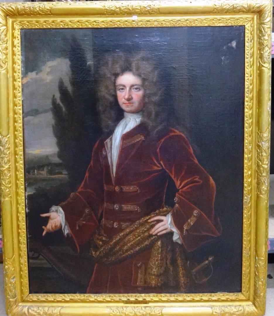 Appraisal: Circle of John Kerseboom Portrait of John Whitfield of Canterbury