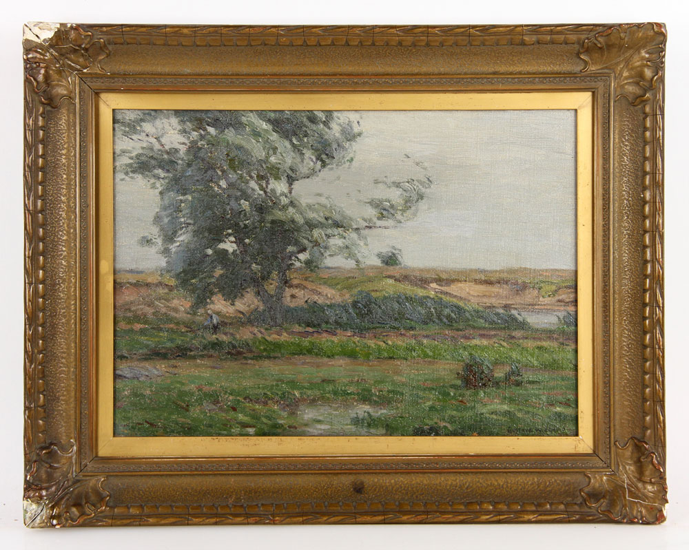 Appraisal: - Wiegand Landscape O C Gustave Wiegand - landscape oil