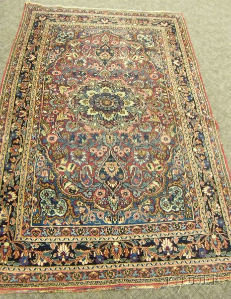 Appraisal: Meshed Rug Northeast Persia th century ft in x ft